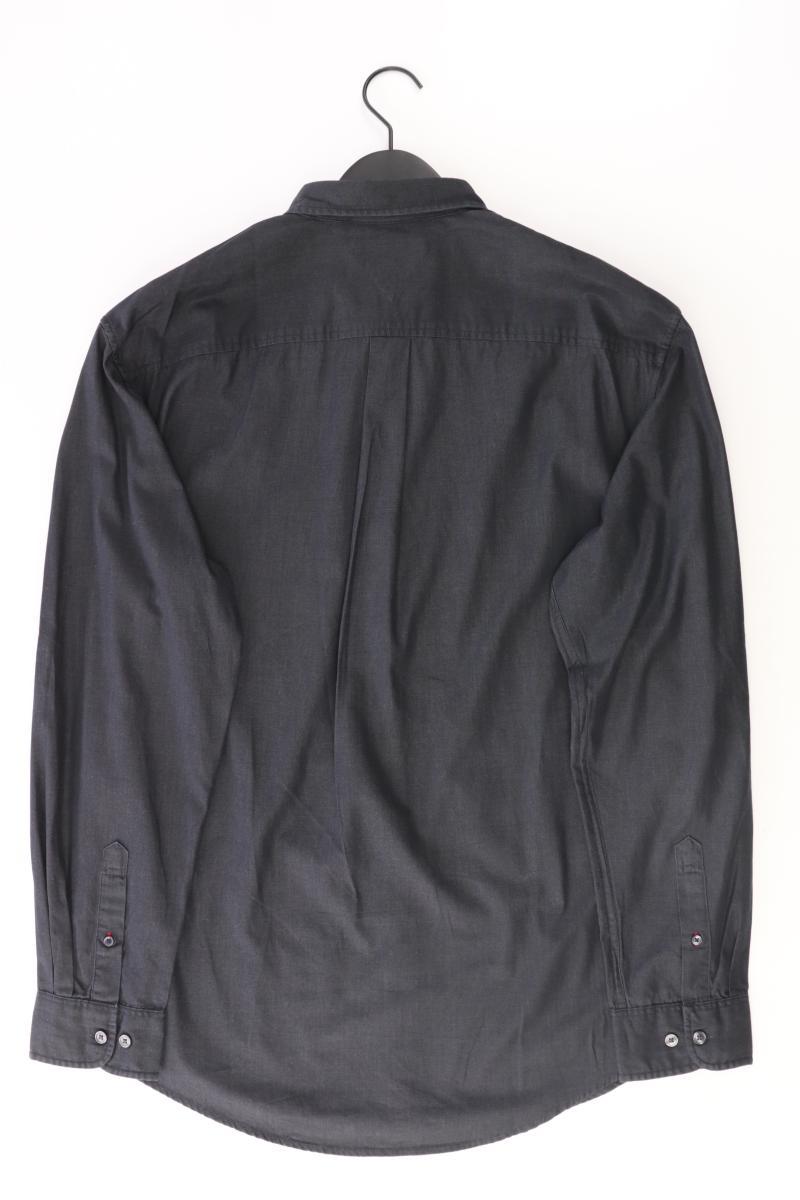 Tommy Hilfiger Langarmhemd für Herren Gr. XL grau