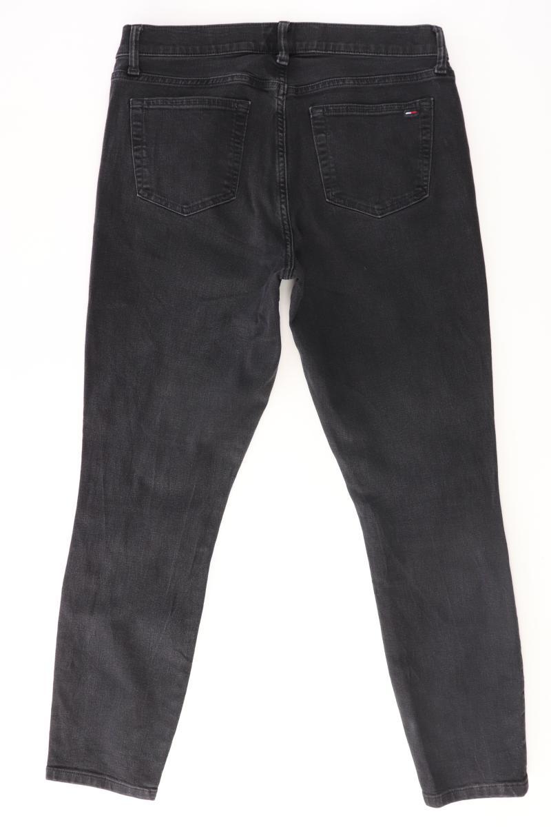 Tommy Hilfiger Skinny Jeans Gr. UK 12 (M) schwarz