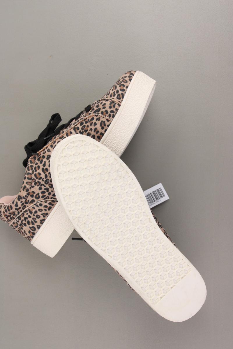 Orsay Sneaker Gr. 40 mit Tierdruck neuwertig braun