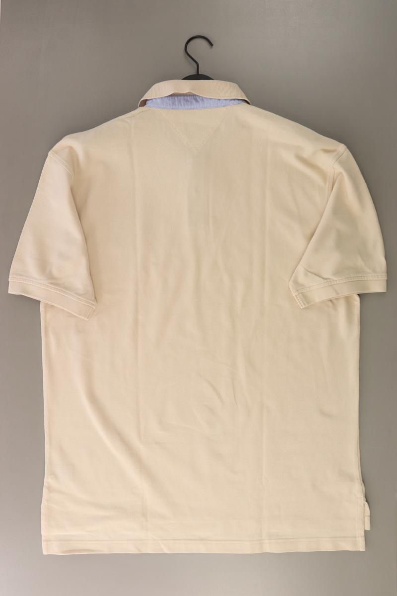 Tommy Hilfiger Poloshirt für Herren Gr. XL Kurzarm gelb aus Baumwolle