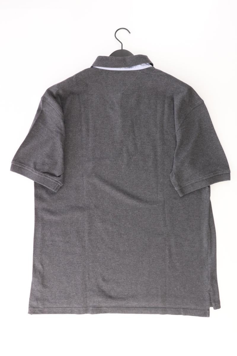 Tommy Hilfiger Poloshirt für Herren Gr. XL Kurzarm grau aus Baumwolle