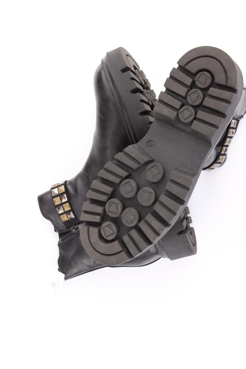 Graceland Stiefeletten Gr. 41 schwarz aus Kunstleder
