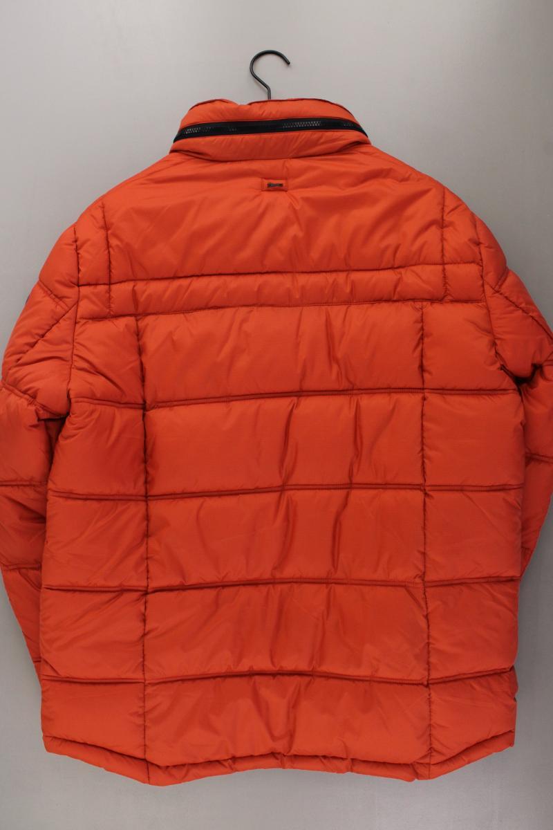 Engbers Winterjacke für Herren Gr. 56 neuwertig orange aus Polyester