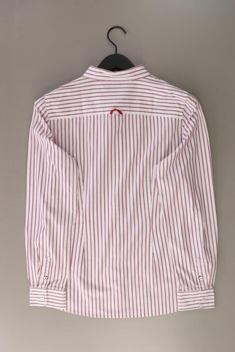 Tommy Hilfiger Langarmbluse Gr. UK 12 (M) gestreift rot