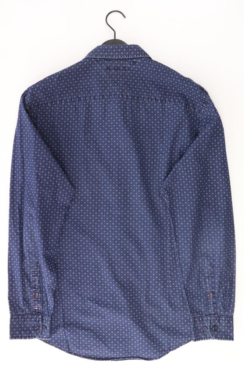 Tommy Hilfiger Langarmhemd für Herren Gr. XL blau
