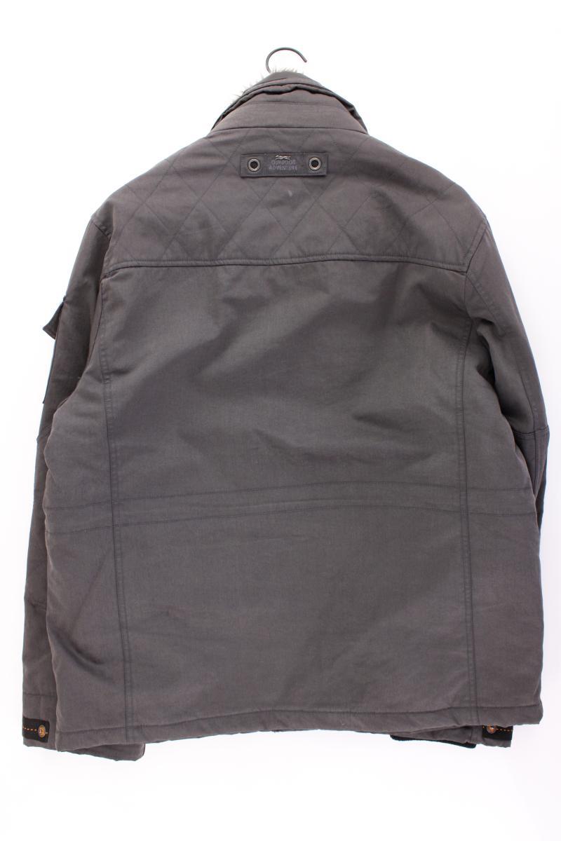 Engbers Lange Jacke für Herren Gr. 56 braun aus Nylon