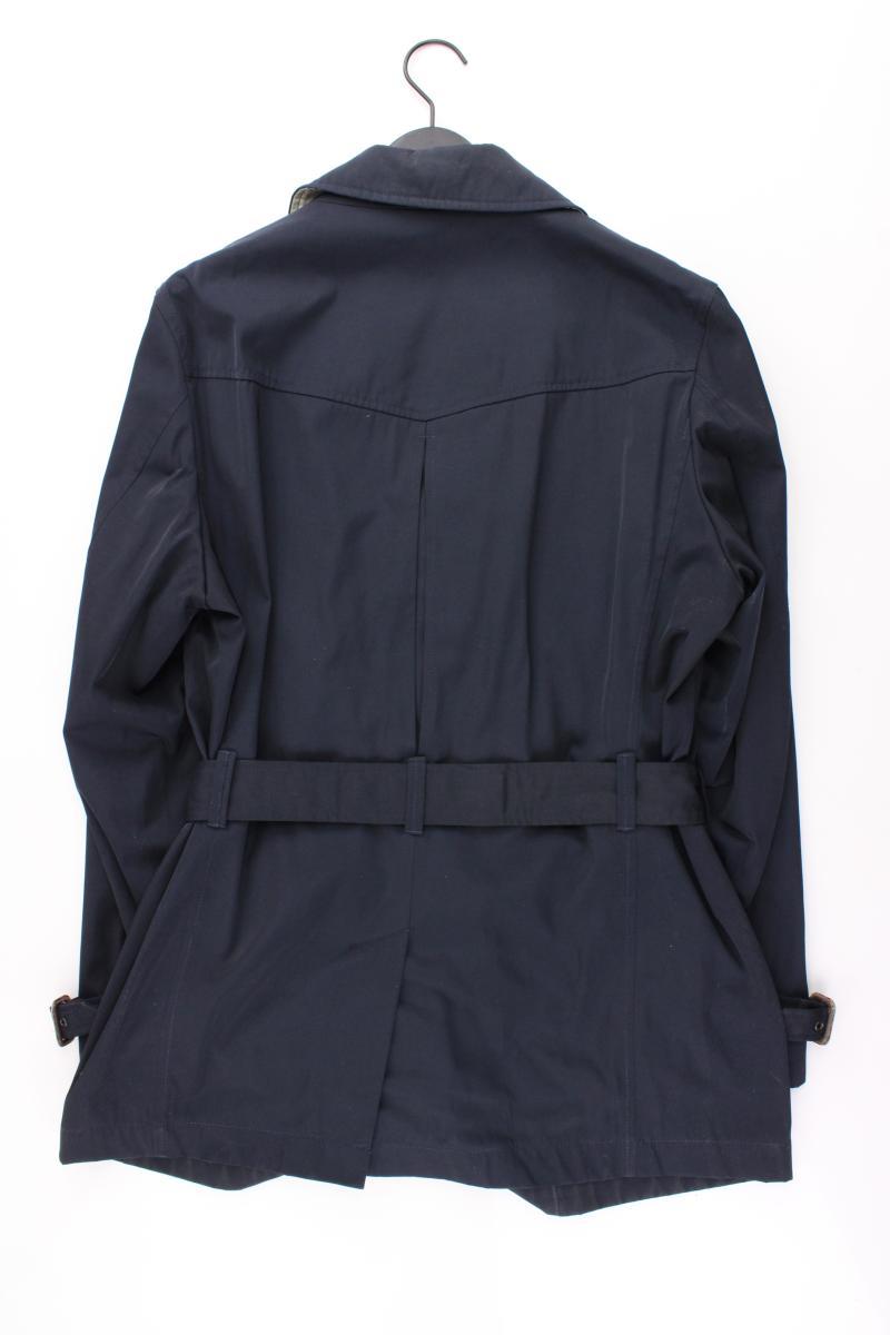 Tommy Hilfiger Trenchcoat für Herren Gr. 52 blau aus Polyester