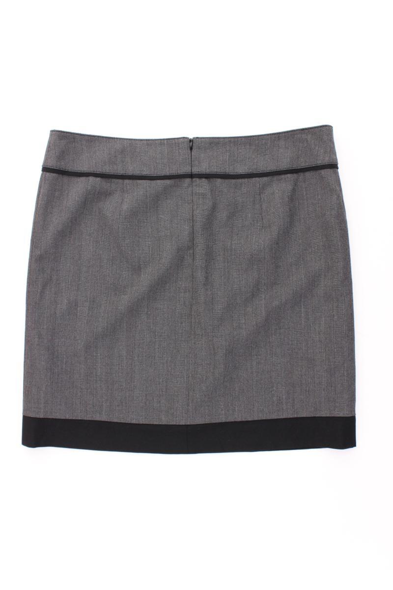 comma, Bleistiftrock Gr. 40 neuwertig grau aus Polyester