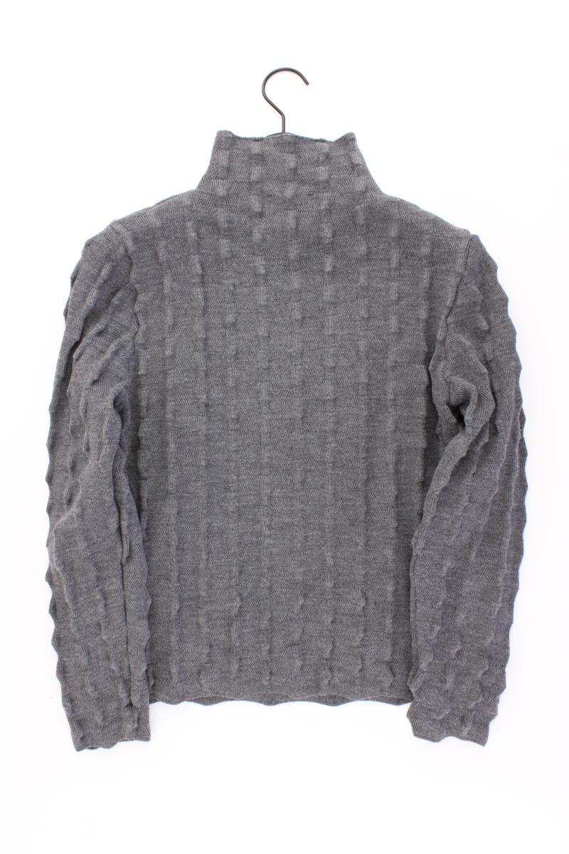 Zara Feinstrickpullover Gr. XL grau aus Polyacryl
