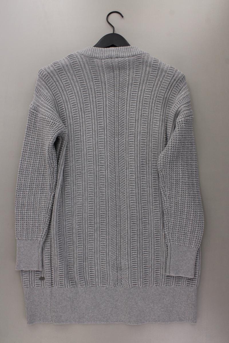 Esprit Strickjacke Gr. S neu mit Etikett Langarm grau aus Baumwolle