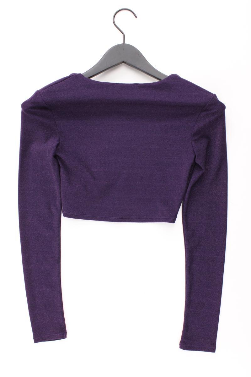 Tally Weijl Crop Glitzer Shirt Gr. S neu mit Etikett Neupreis: 20,99€! Langarm