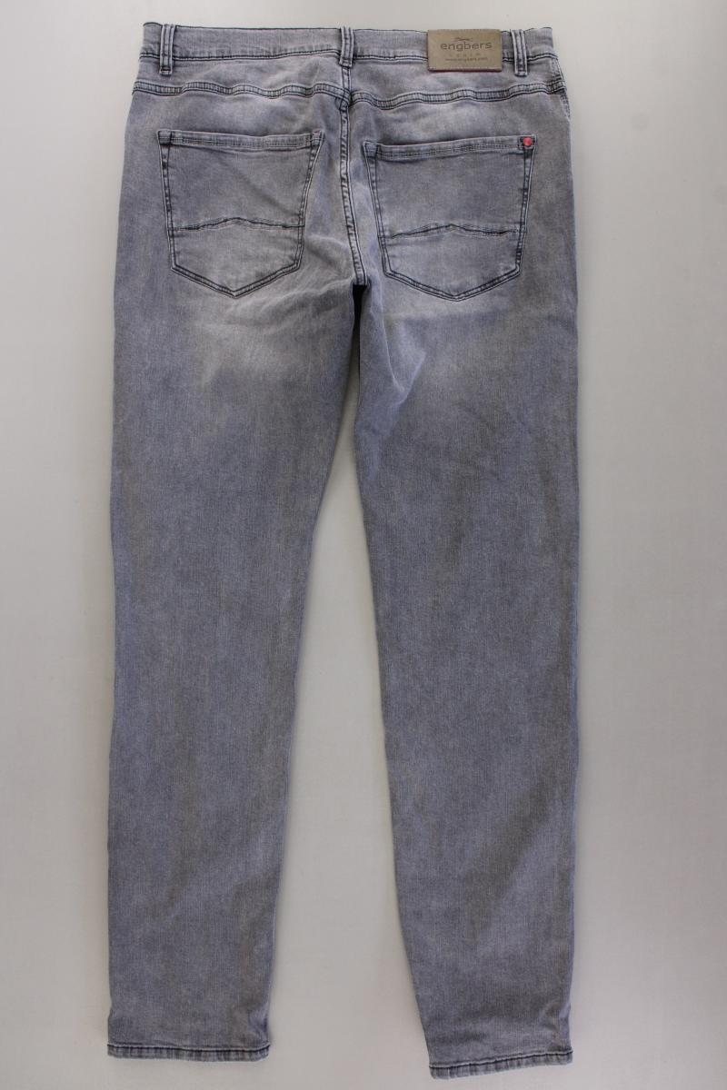 Engbers Straight Jeans für Herren Gr. W34/L32 grau aus Baumwolle