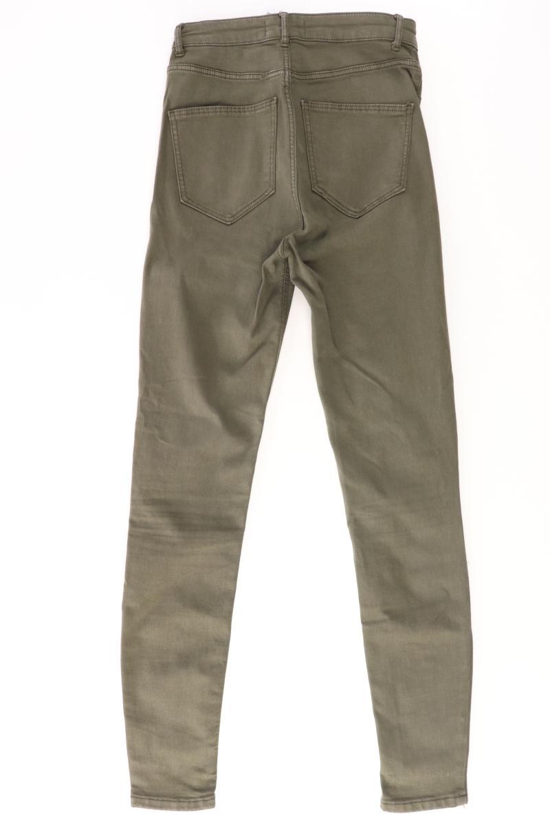 Zara Stretchhose Gr. 36 olivgrün