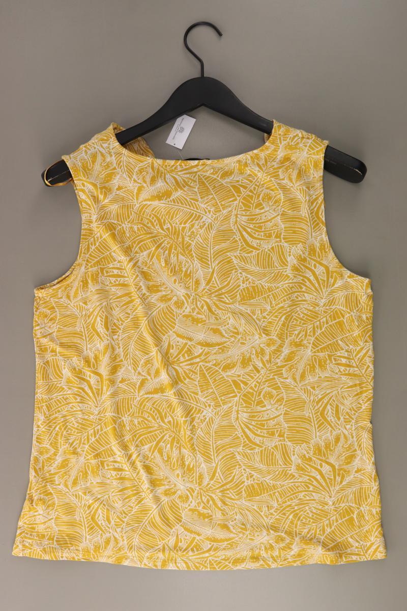 Zero Trägertop Gr. 44 mit Blumenmuster gelb