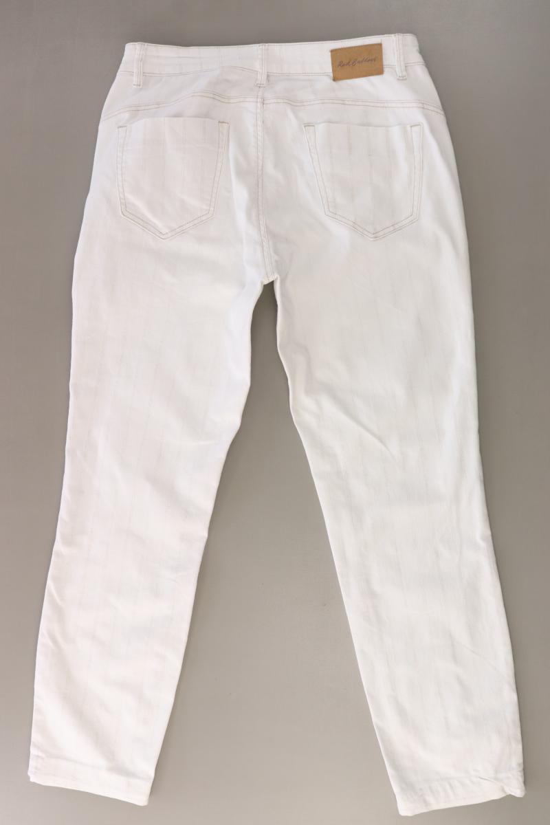 Red Button Straight Jeans Gr. 40 weiß aus Baumwolle