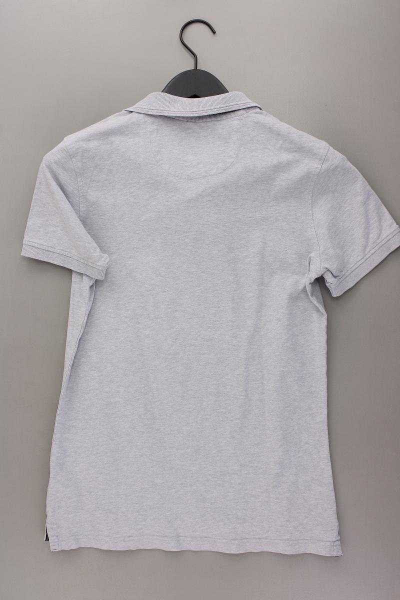 Gaastra Poloshirt für Herren Gr. S Kurzarm grau aus Baumwolle