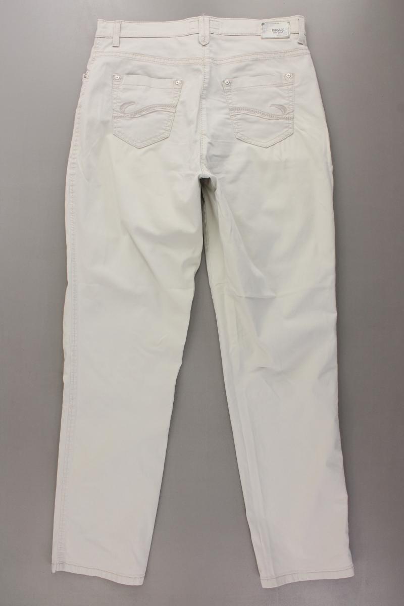 Brax Hose Gr. 40 creme aus Baumwolle
