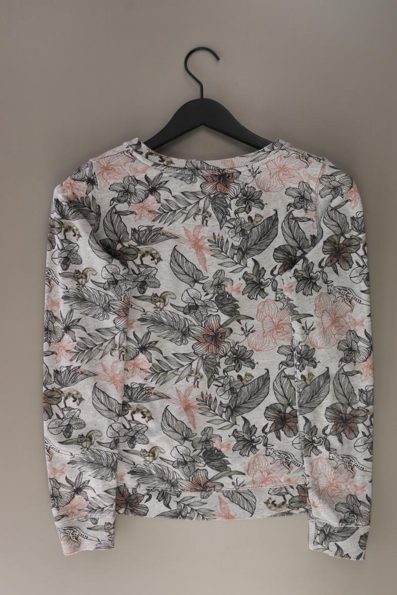 REVELATION Langarmpullover Gr. M grau aus Baumwolle