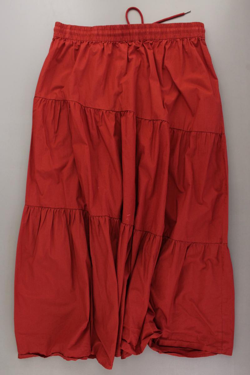 Violeta by Mango Maxirock Gr. XXL orange aus Baumwolle