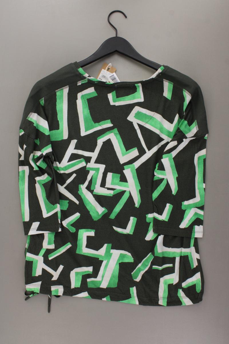 Cecil Printshirt Gr. M geometrisches Muster neu mit Etikett 3/4 Ärmel grün