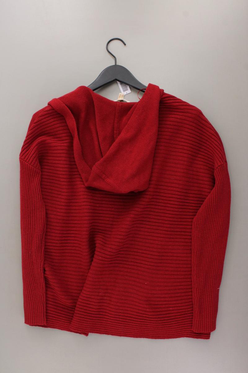 Esprit Strickjacke Gr. S Langarm rot aus Polyacryl