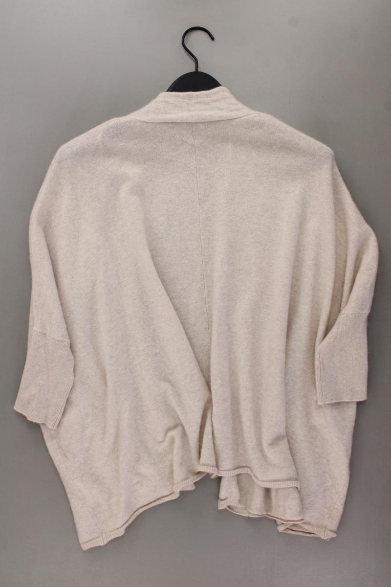 someday. Cardigan aus Wolle und Kaschmir Modell Thiva Gr. M Langarm creme