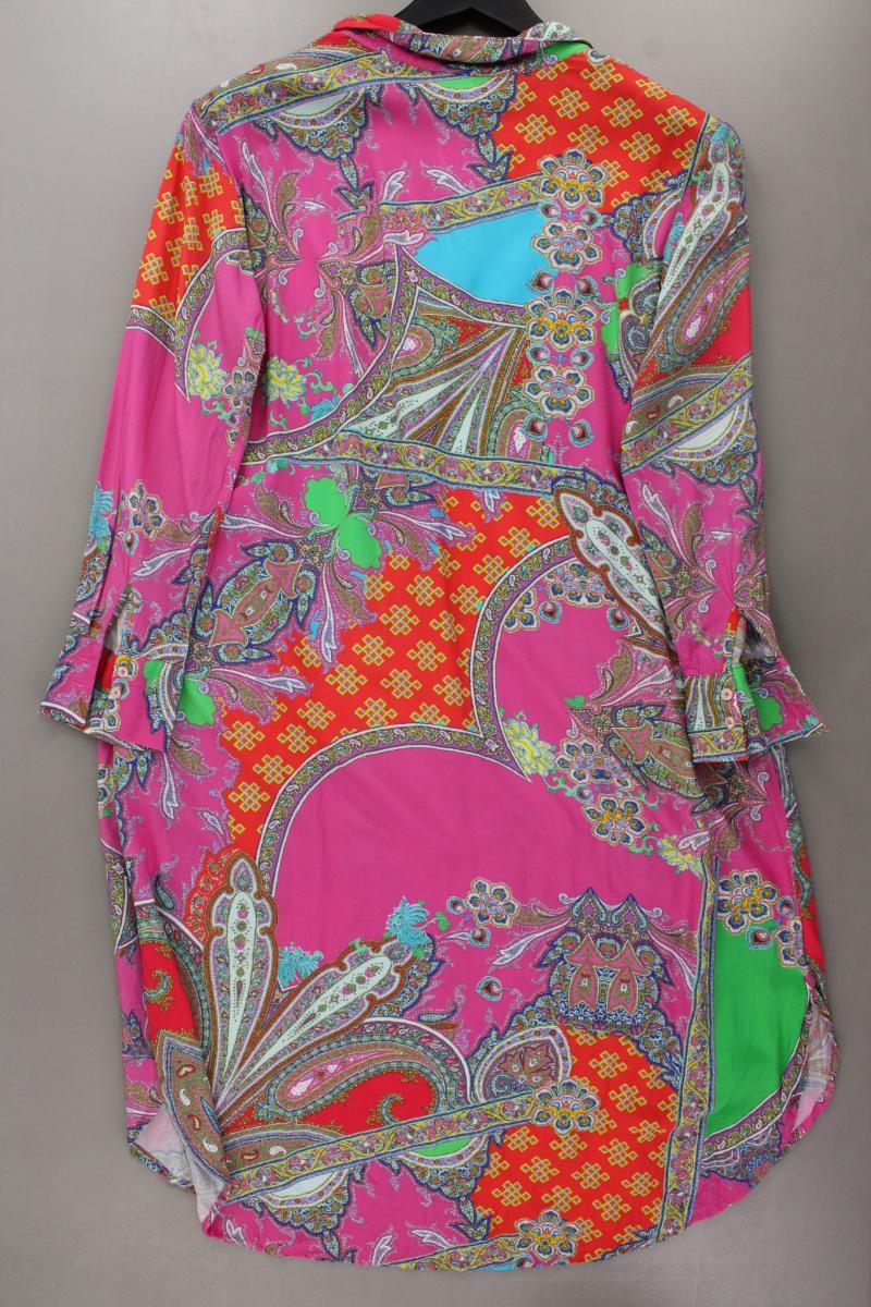 Emily van den Bergh Langarmkleid Gr. 36 mit Paisleymuster mehrfarbig aus Viskose