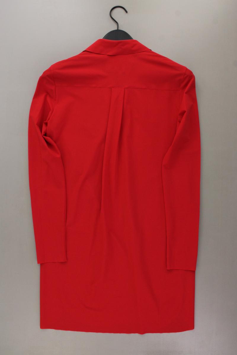 Marc Cain Sports Blusenkleid Gr. 36 neuwertig Langarm rot aus Polyamid