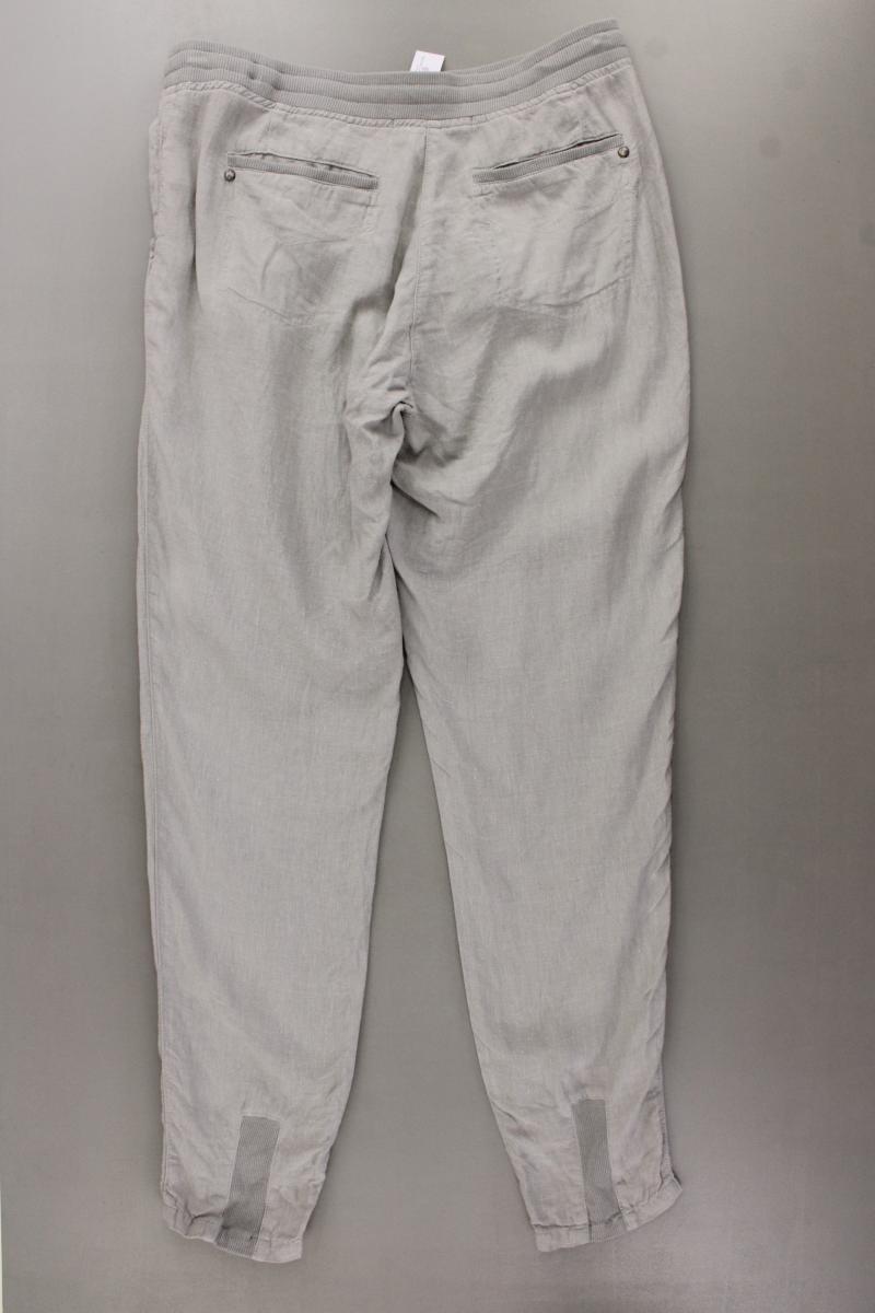 Monari Leinenhose Gr. 40 grau
