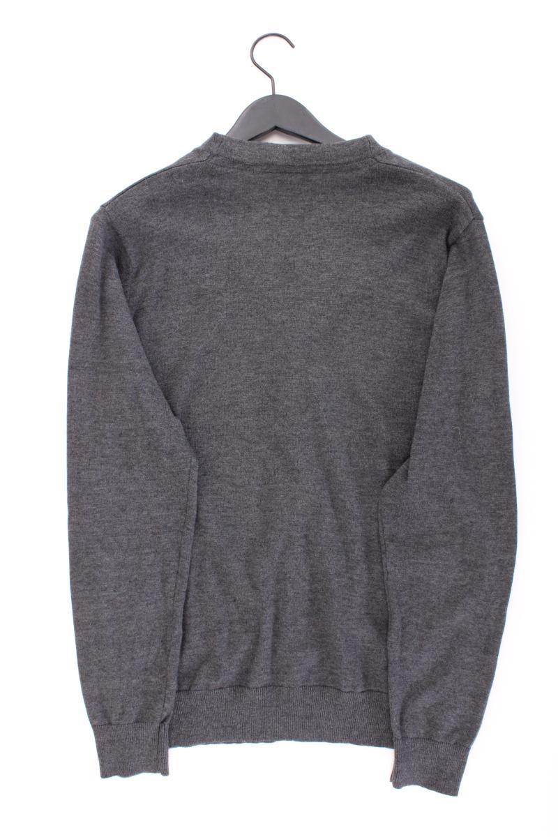 Camargue Strickjacke für Herren Gr. L Langarm grau aus Baumwolle