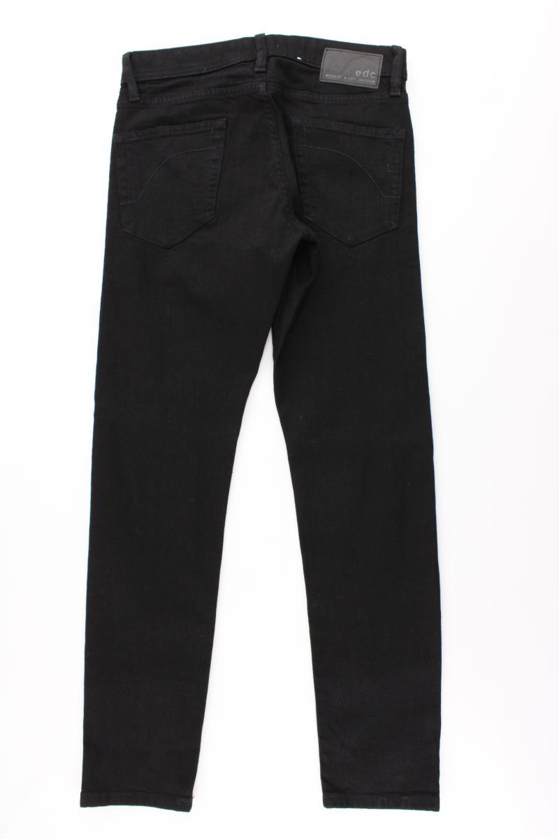 edc by Esprit Slim Jeans für Herren Gr. W29/L32 schwarz aus Baumwolle
