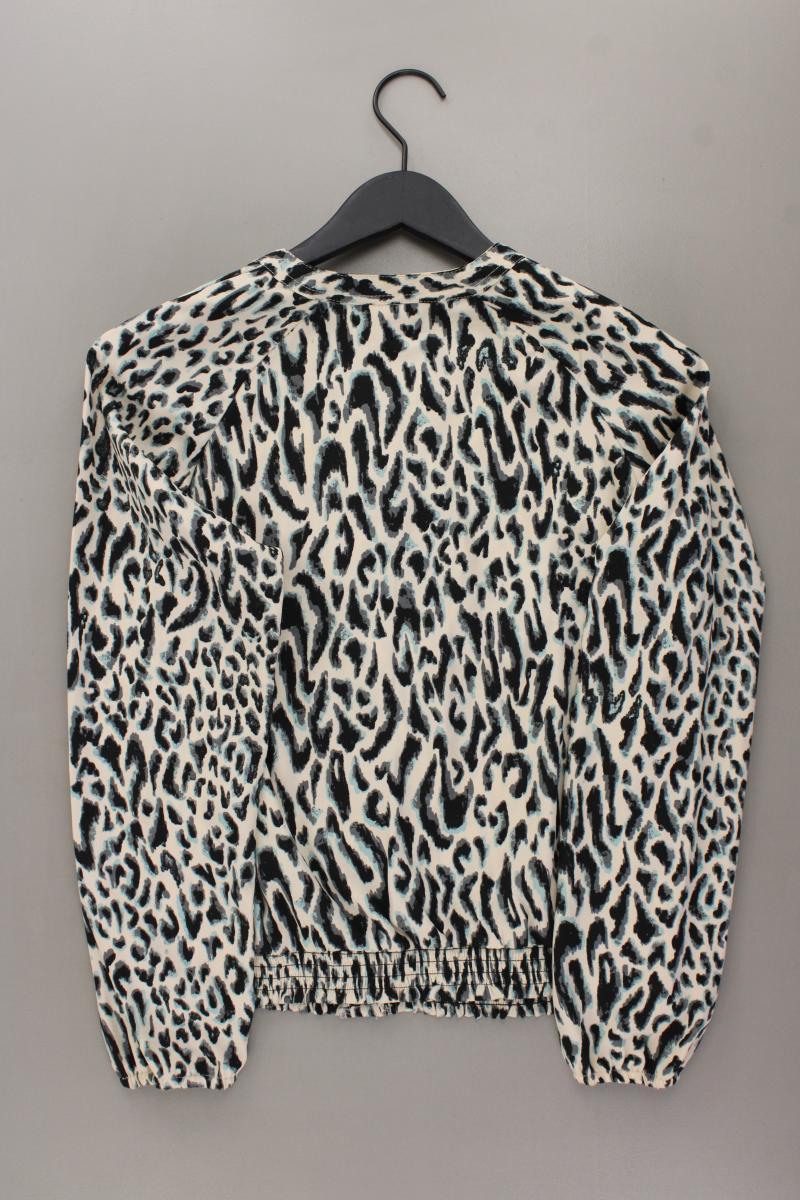 Heine Langarmbluse Gr. 36 mit Tierdruck mehrfarbig aus Polyester