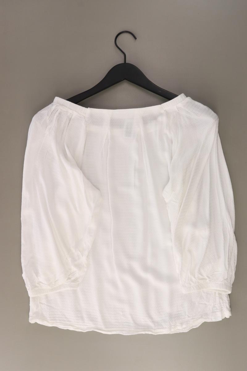 s.Oliver Regular Bluse Gr. 36 3/4 Ärmel weiß