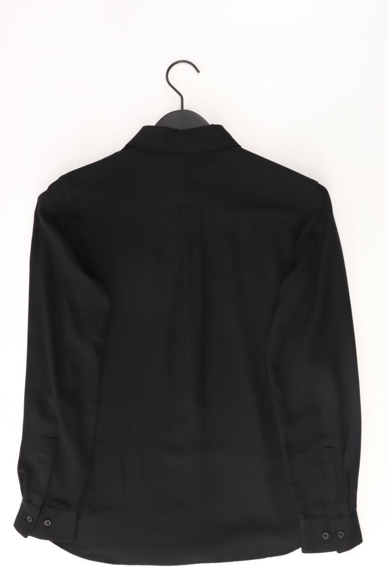 Uniqlo Langarmbluse Gr. S schwarz aus Viskose