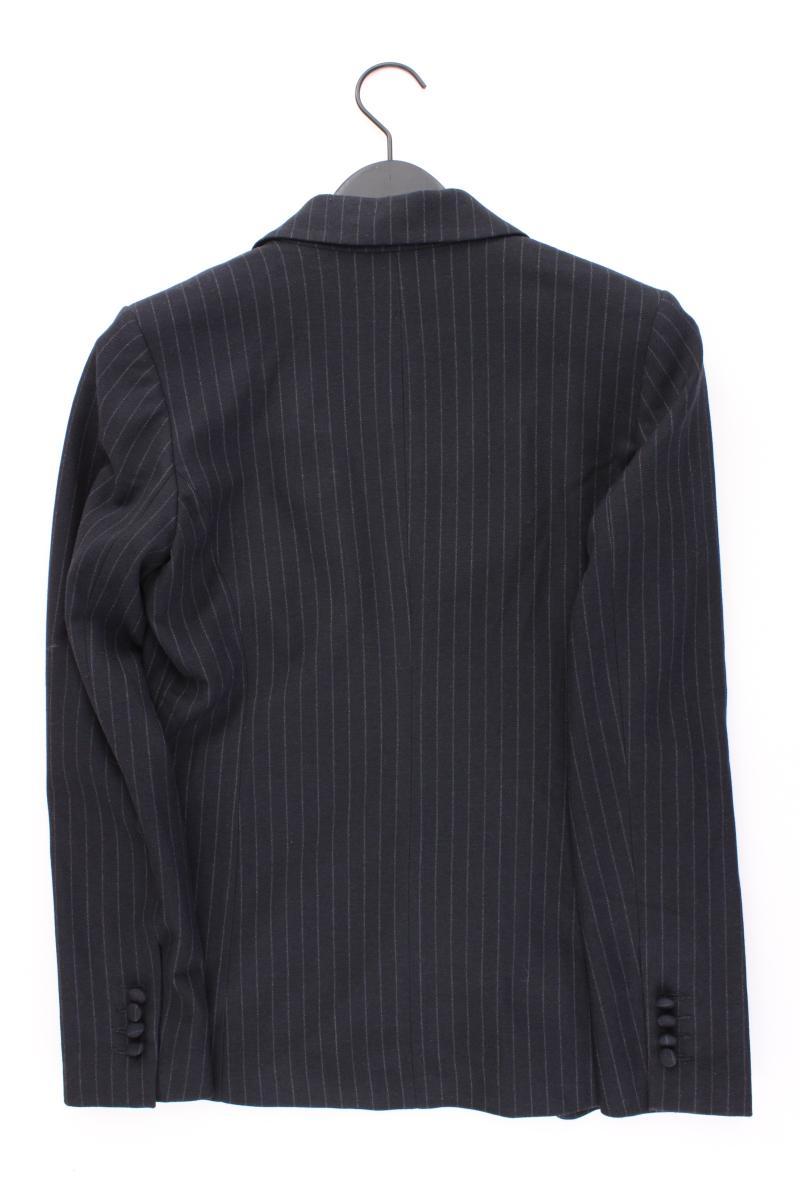 Zero Regular Blazer Gr. 36 gestreift blau aus Polyester