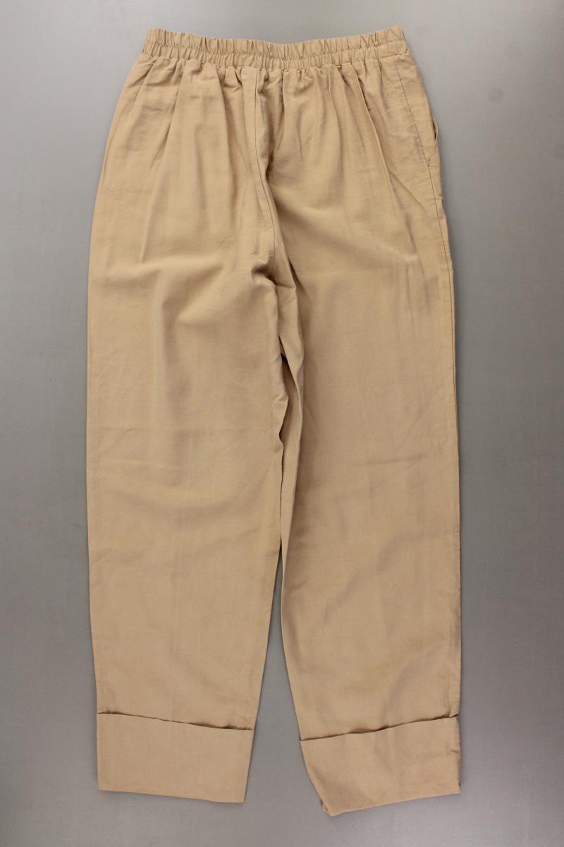 YAS Stoffhose Gr. M braun aus Viskose