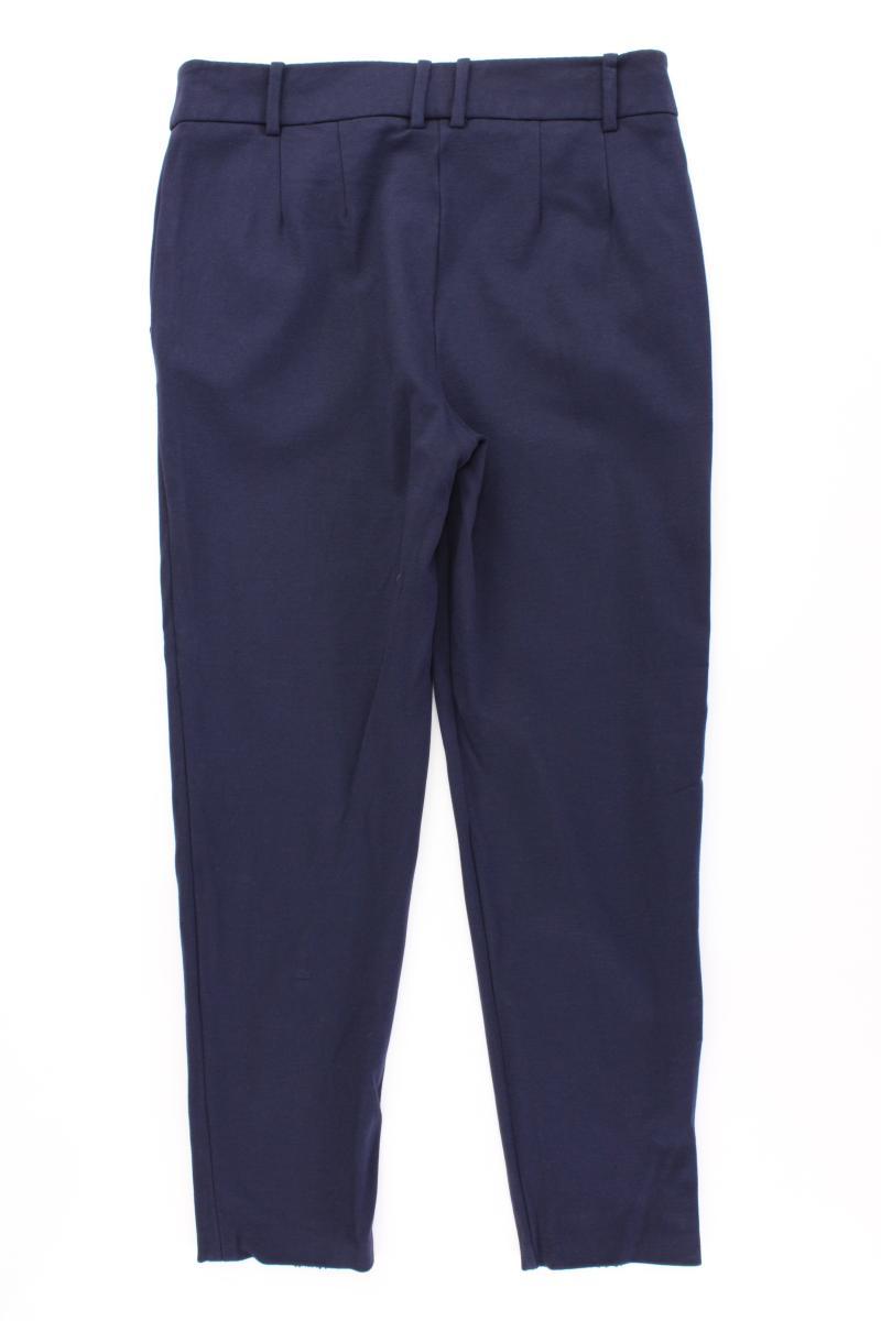 Esprit 7/8 Hose Gr. 38/L28 blau aus Viskose