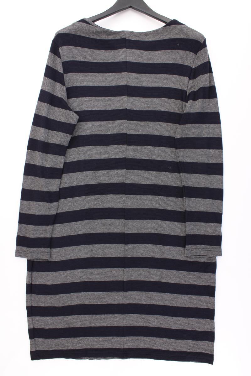Via Cortesa Langarmkleid Gr. 44 gestreift grau
