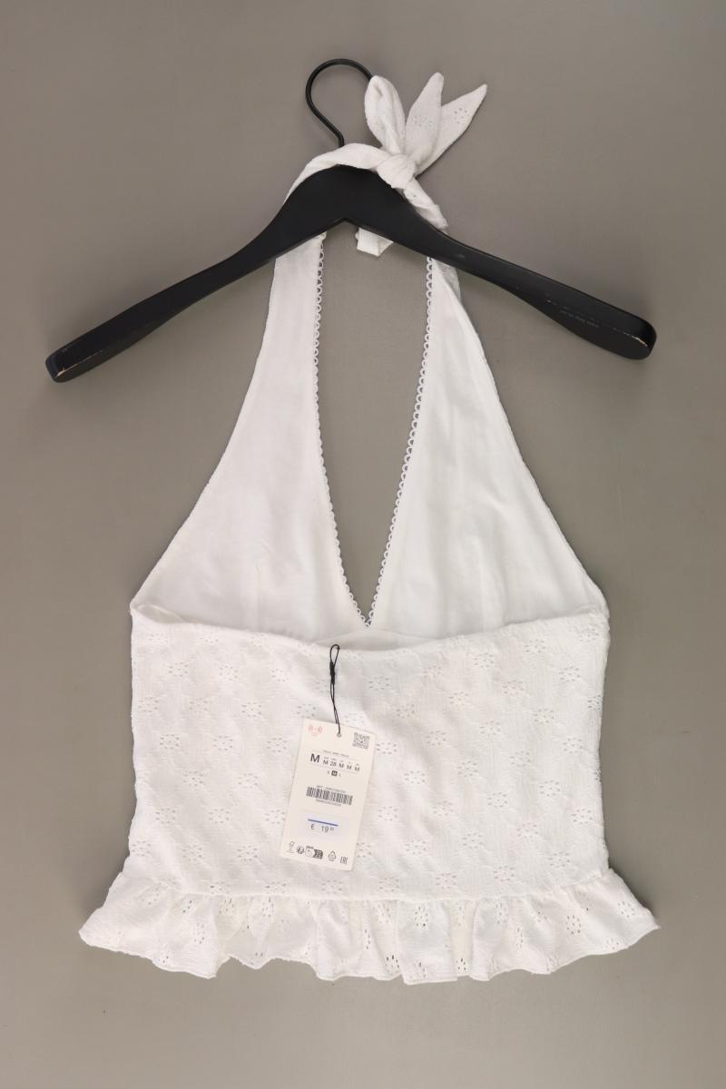 Zara Neckholdertop Gr. M neu mit Etikett Neupreis: 19,95€! weiß