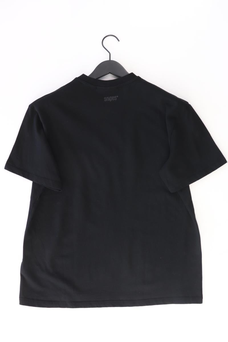 Snipes T-Shirt für Herren Gr. L Kurzarm schwarz aus Baumwolle