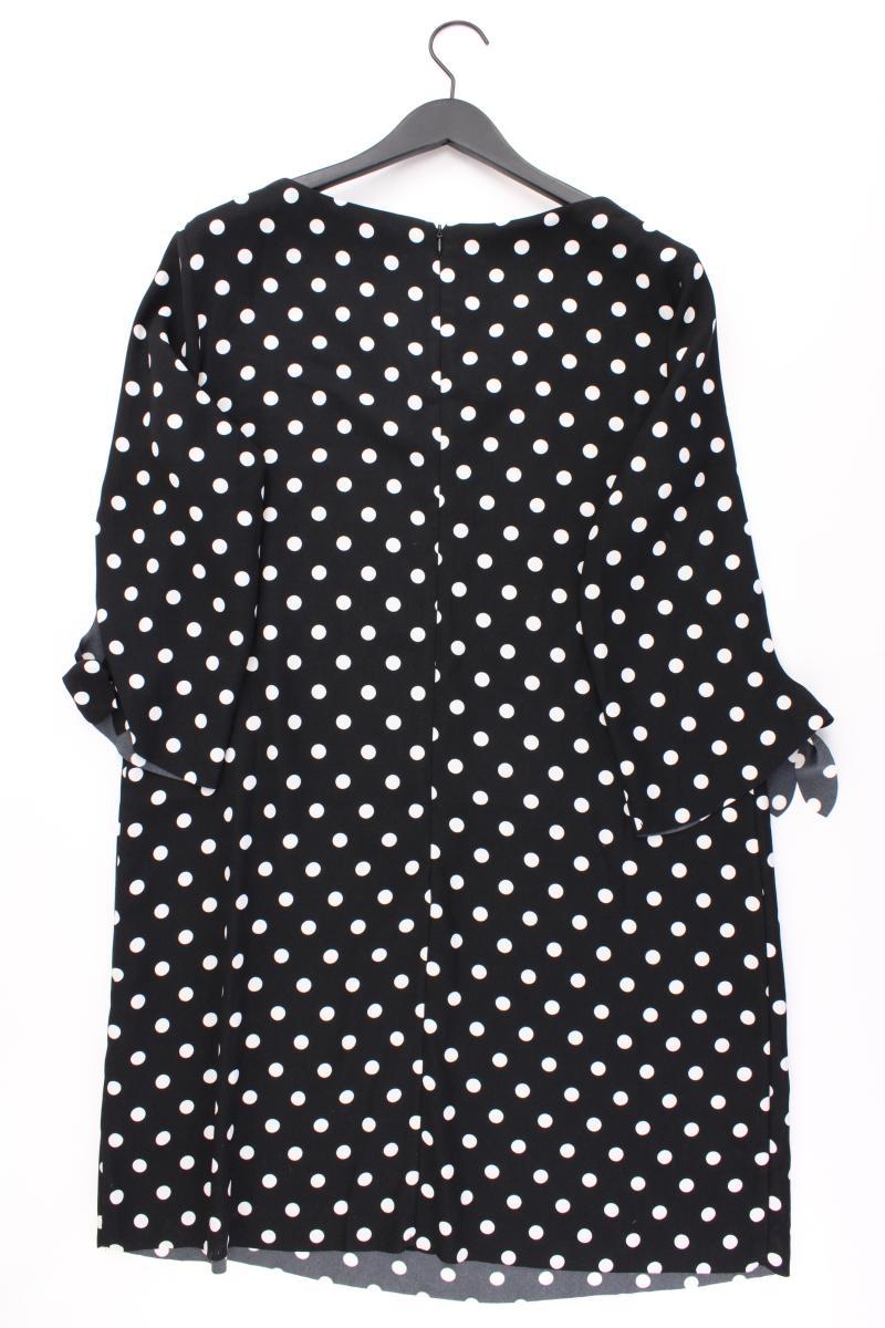 Esprit Midikleid Gr. 44 gepunktet 3/4 Ärmel schwarz aus Polyester