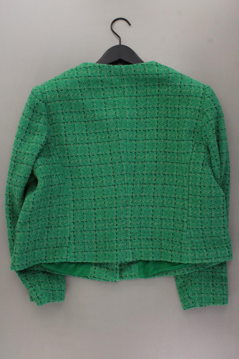 Mango Bouclé Blazer Gr. XL neu mit Etikett grün aus Baumwolle