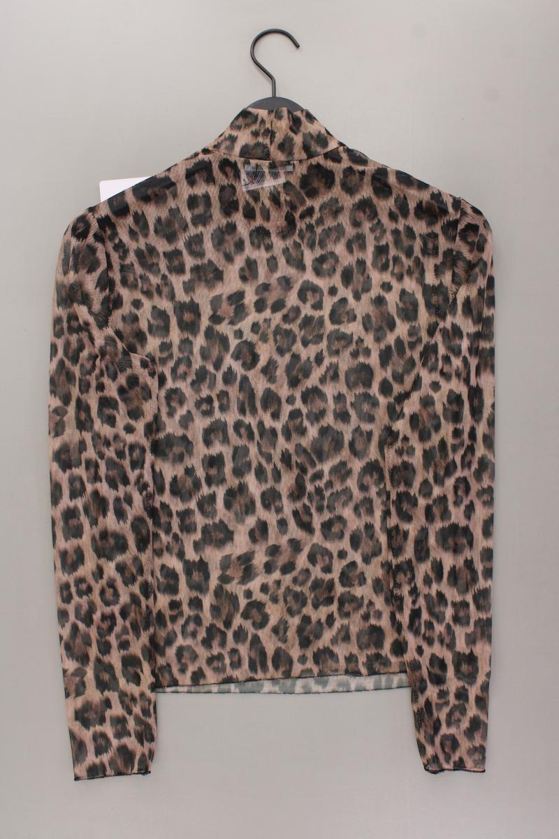 SassyClassy Mesh Langarmshirt Gr. XL mit Tierdruck neu mit Etikett braun
