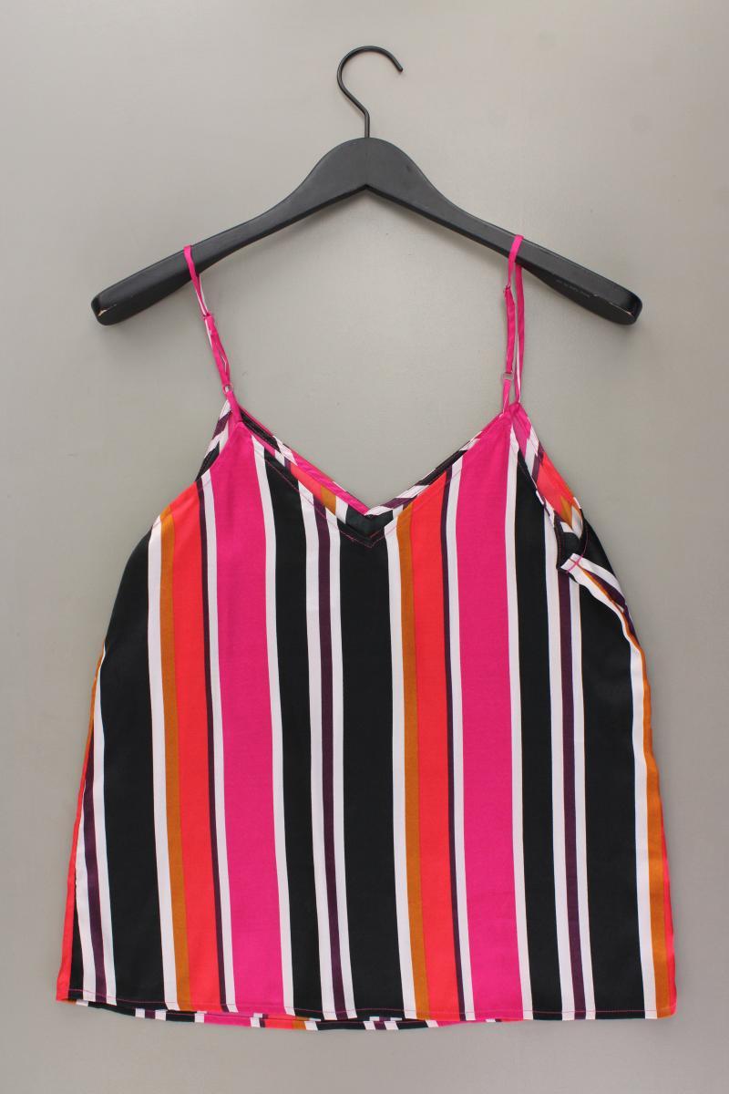 Pieces Spaghetti-Top Gr. L gestreift mehrfarbig