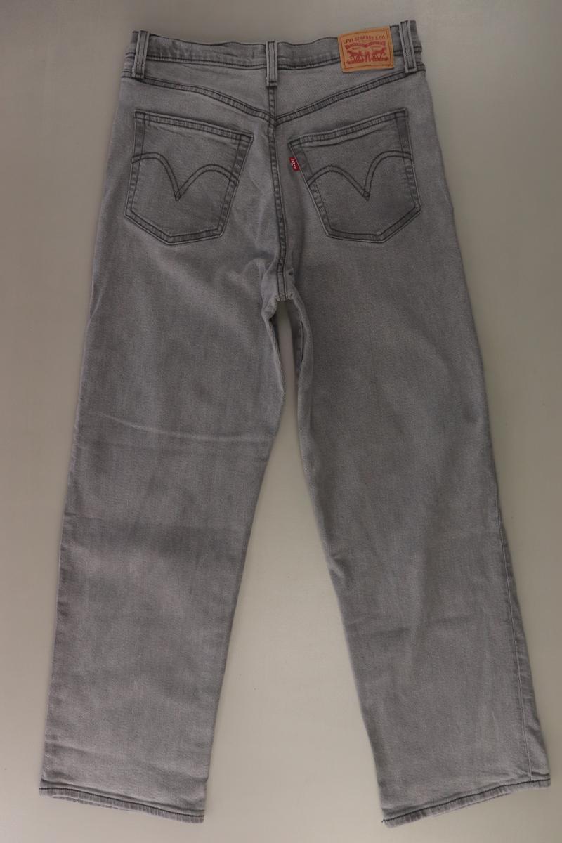 Levi's Ribcage Straight Ankle Jeans Gr. W30/L29 grau aus Baumwolle