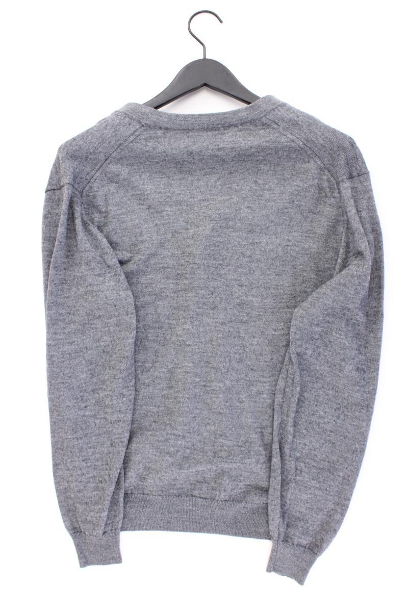 Christian Berg Cardigan mit Wolle für Herren Gr. XL Langarm grau