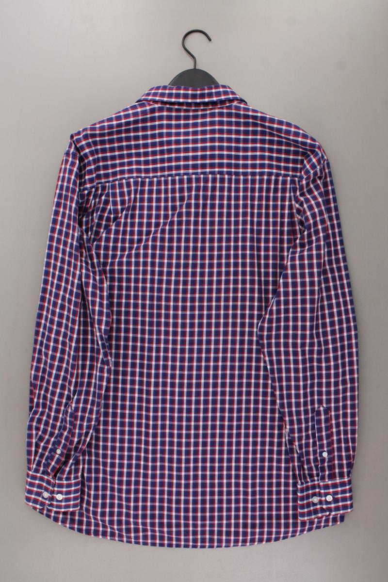 Polo Club Karohemd für Herren Gr. Hemdgröße 43/44 kariert Langarm mehrfarbig