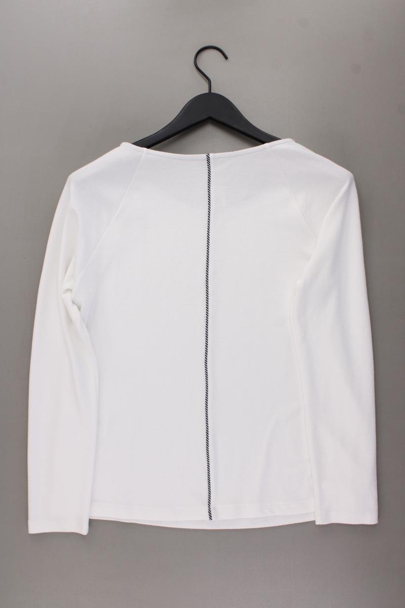 Street One Longsleeve-Shirt Gr. 38 neuwertig Langarm creme aus Viskose