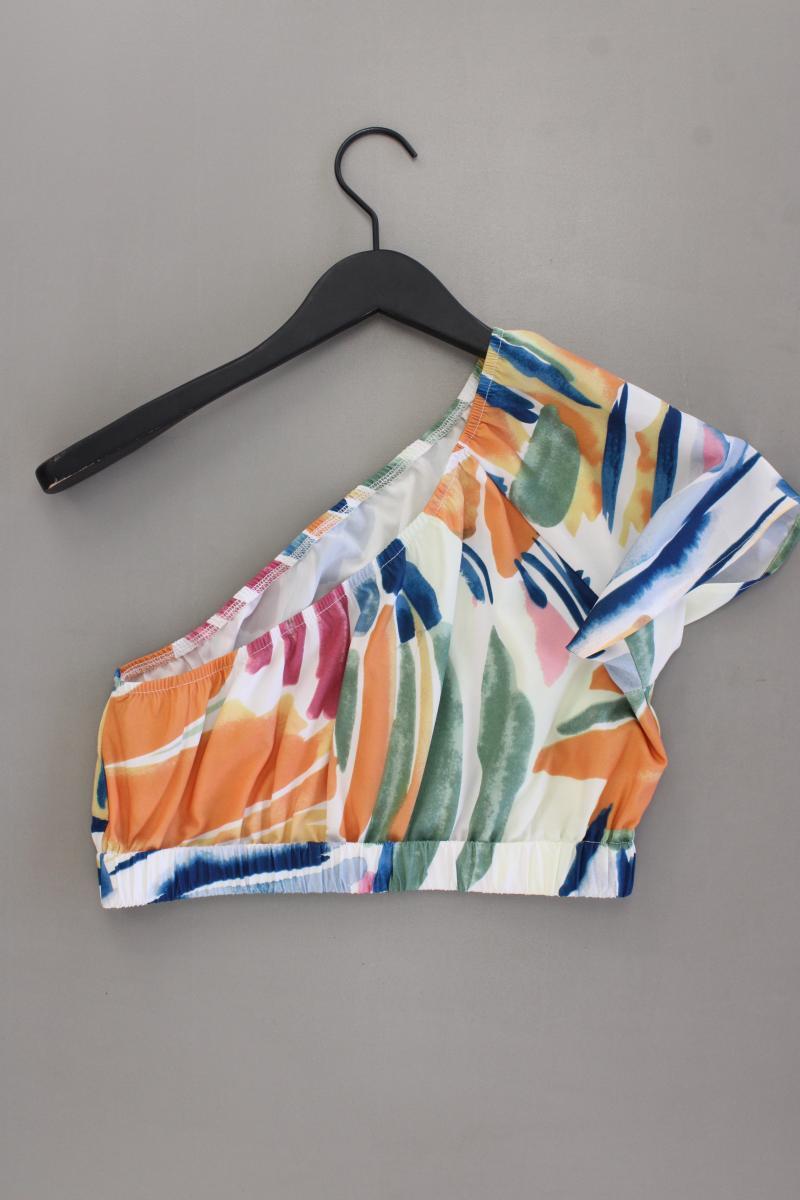 Crop Top Gr. 38 mehrfarbig aus Polyester