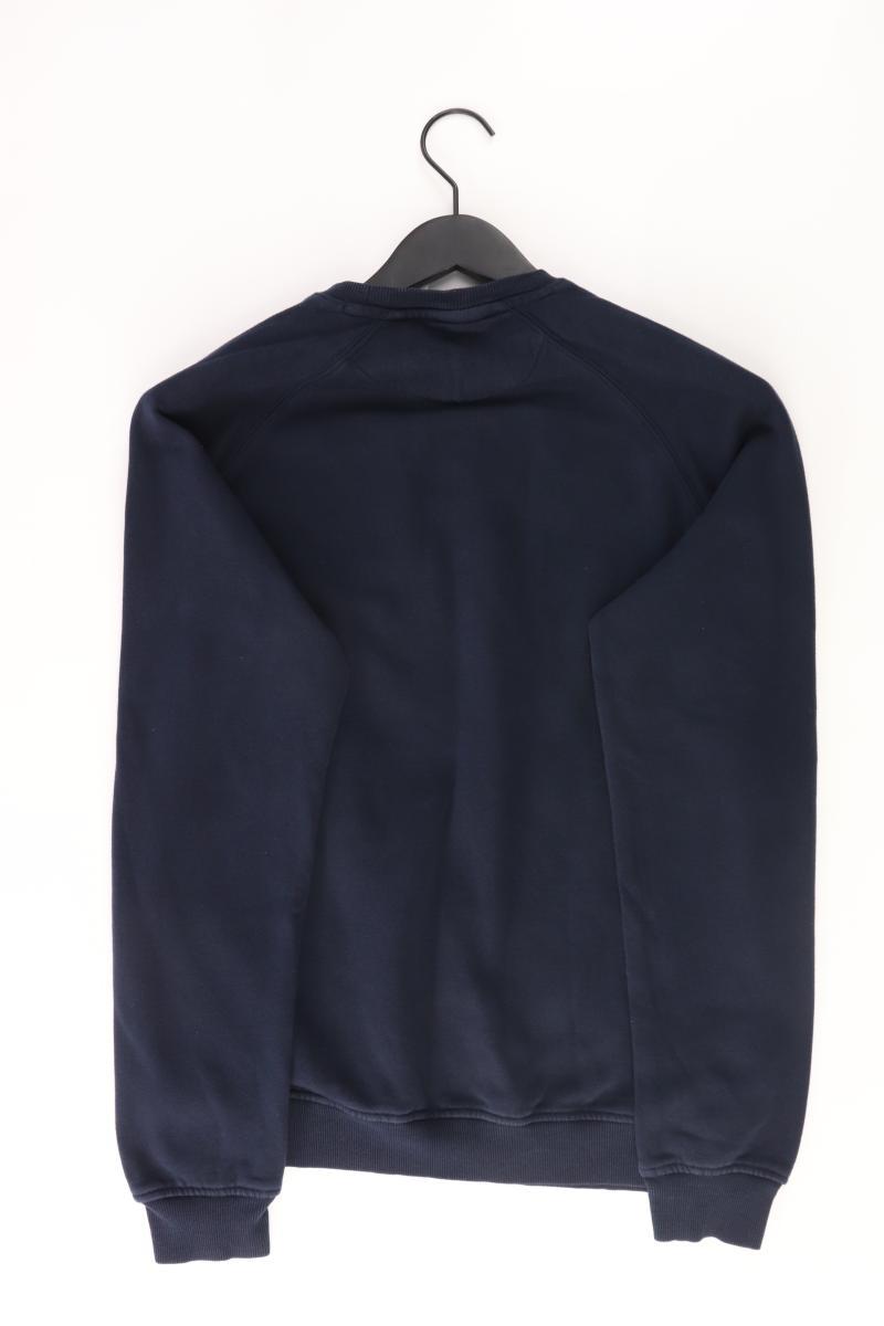 Pier One Langarmpullover für Herren Gr. S blau aus Baumwolle